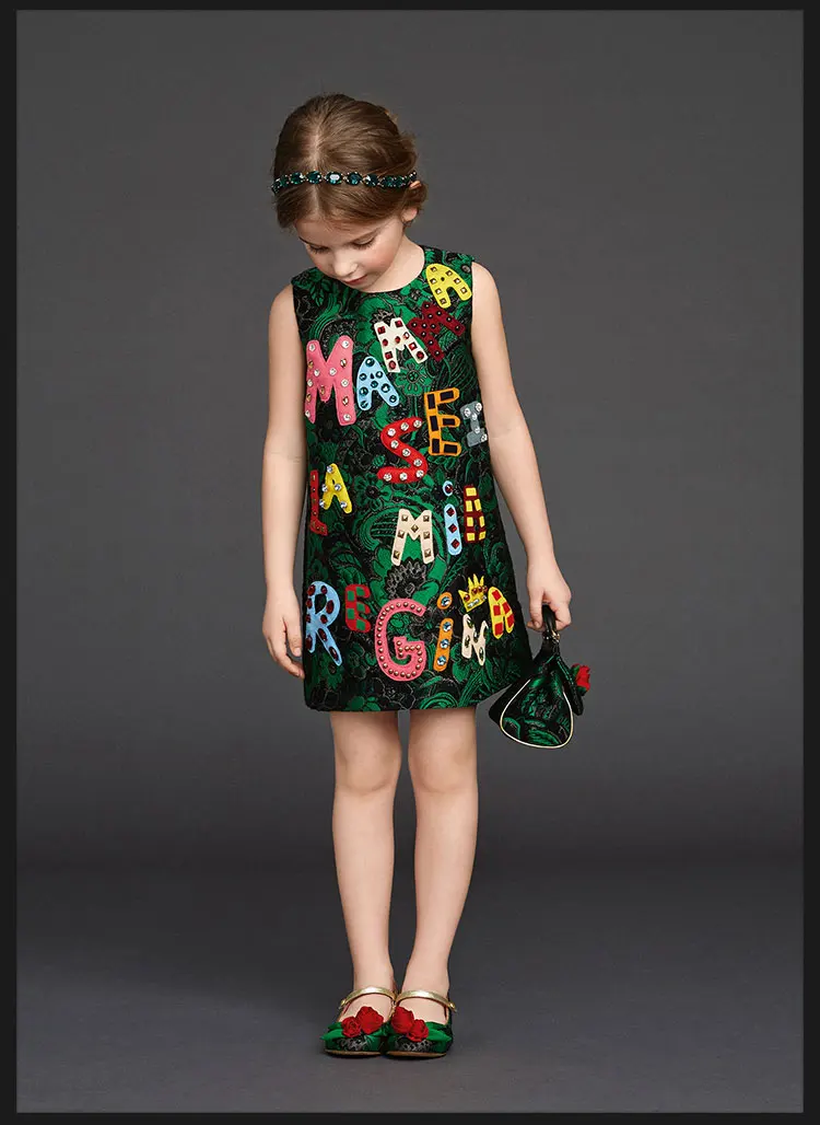 Girls Dresses Summer Brand Baby Girl Cloth Kids Dress for Girls