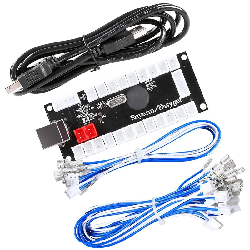 

Zero Delay Arcade Usb Encoder Pc To Joystick For Mame Jamma & Other Pc Fighting Games