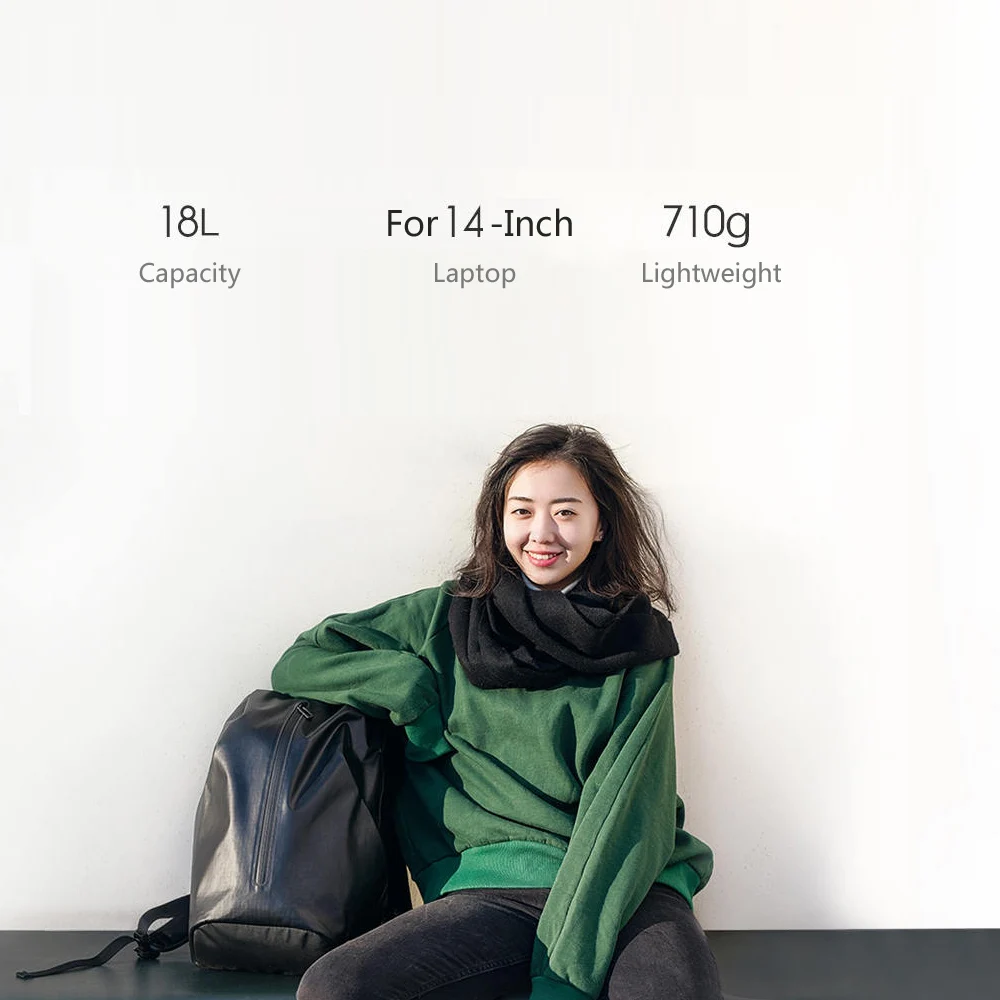 Xiaomi рюкзак для любых погодных условий, функциональный, 90FUN, водонепроницаемый рюкзак для женщин и мужчин, Mochila, рюкзак для путешествий, школьный рюкзак, деловые сумки