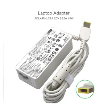 

White Color 20V 2.25A 45W Square Pin 5A10G18707 AC Adapter Charger For Lenovo Thinkpad T431S X230S X240S X240 ADLX45NLC3A Laptop