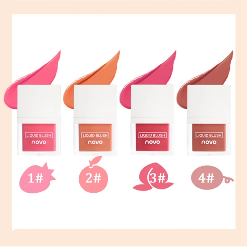 2019 1PC Makeup Liquid Blusher Sleek Silky Paleta De Blush Color Lasts Long 4 Color Natural Cheek Blush Face Contour Make Up 2019 1PC Makeup Liquid Blusher Sleek Silky Paleta De Blush Color Lasts Long 4 Color Natural Cheek Blush Face Contour Make Up
