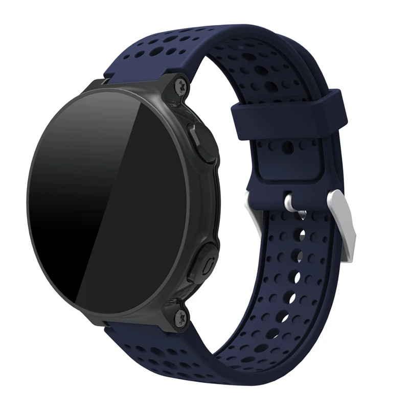 Силиконовый ремешок для часов Garmin Forerunner 220 230 235 620 630 735xt сменный ремешок на запястье мягкий спортивный ремешок для часов