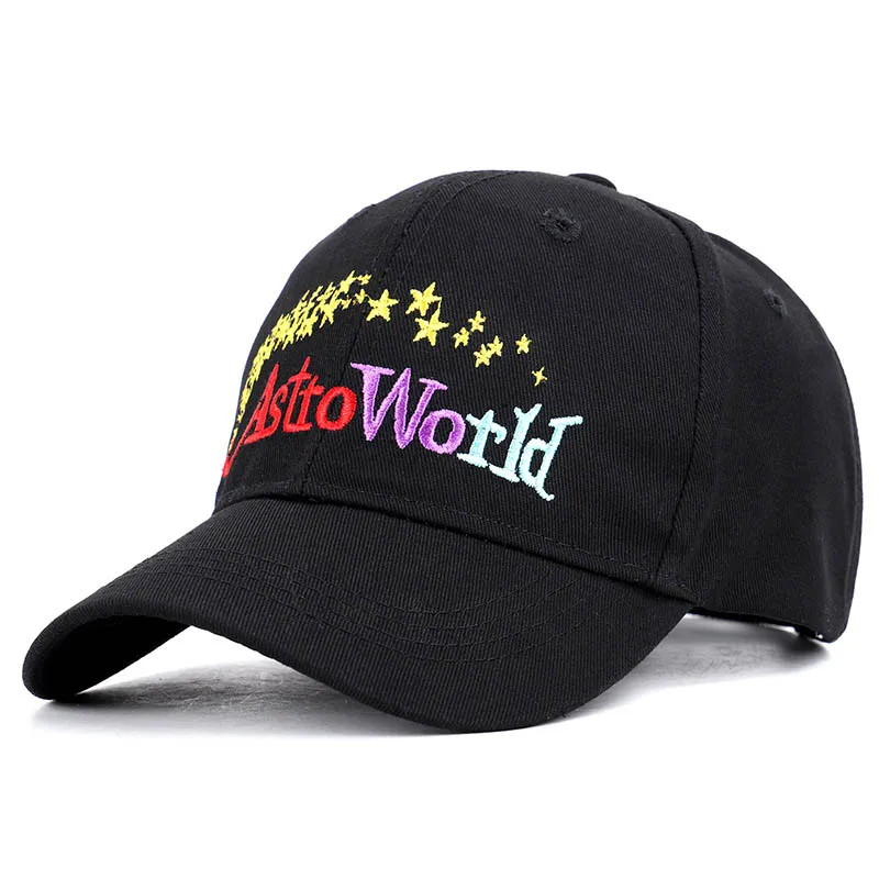 

Letter ASTOR WORLD Men Women Child Leisure Embroidery Cotton Snapback Summer Mesh Sun Hats Adjustable Baseball Outdoor Caps