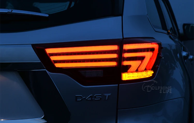 D_YL New Car Styling Taillights For Toyota Highlander 2015 LED Rear Lamp Trunk Light Cover DRL+Signal+Brake+Reverse lamp | Автомобили и