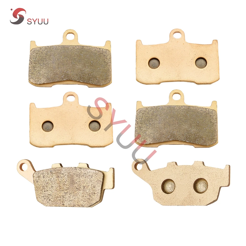 

Motorcycle Sintered Metal Front Rear Brake Pads Brakes for KAWASAKI Z800 Z 800 e ABS 2013 & up