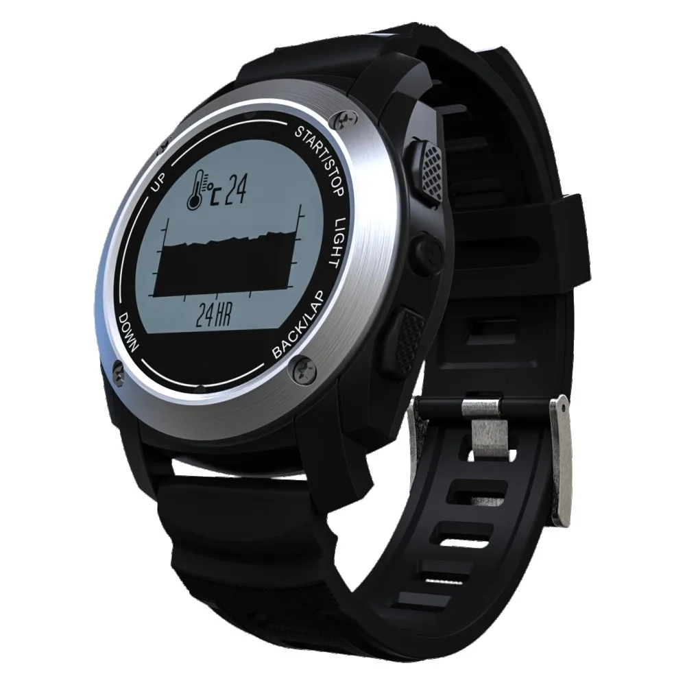 

Smartch GPS Sport Smart Watch S928 Bluetooth Watch Heart Rate Monitor Pedometer Speed Tracker Pressure Altitude Waterproof