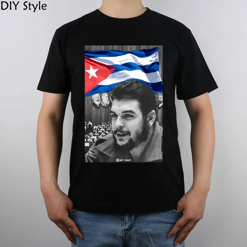 

Libran005 29 11 Ernesto Che Guevara Iconavt Cccp t-shirt Top Pure Cotton Men Tshirt New Design High Quality