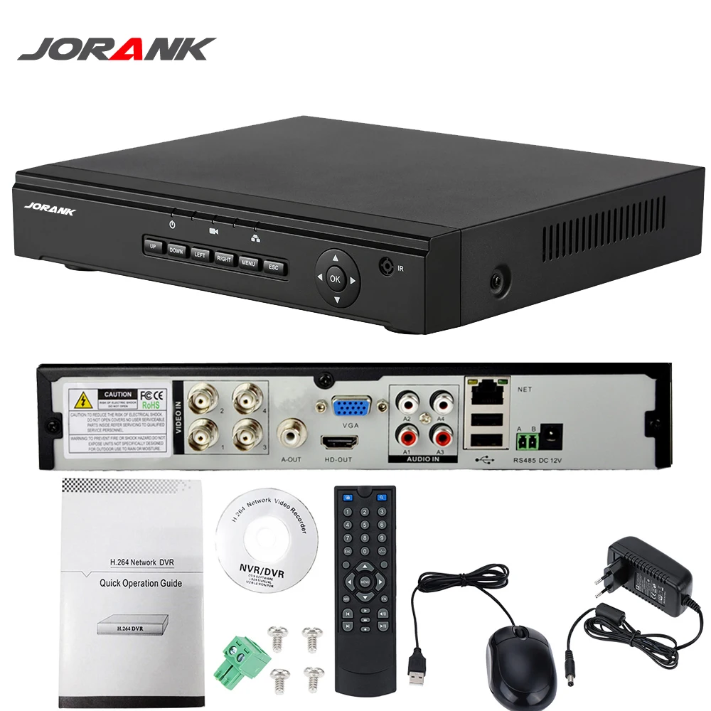 Домашняя 4CH CCTV система 720 P HDMI DVR 1200TVL IR Открытый водонепроницаемый купол набор камеры видеонаблюдения домашняя система безопасности комплект видеонаблюдения