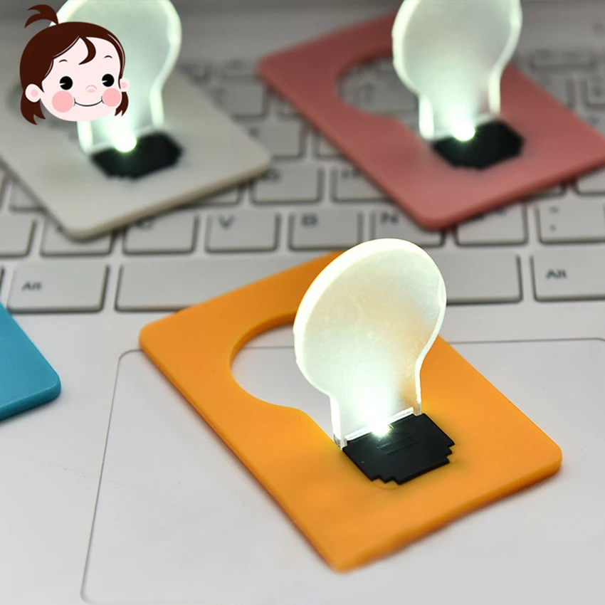 2021 Christmas gift 1pc Pocket Card Lamp Mini Portable USB LED Night Light Bulb Versatile | Лампы и освещение