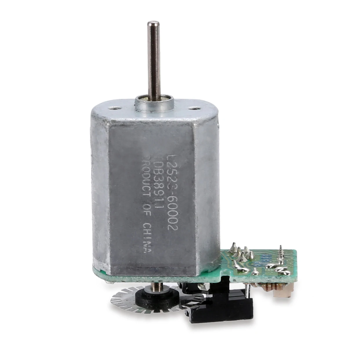 1pc Silver AB Phase 130 Motor Metal Speed Encoder Tachometer Motor DC 6V 12V 3800 7800RPMin DC