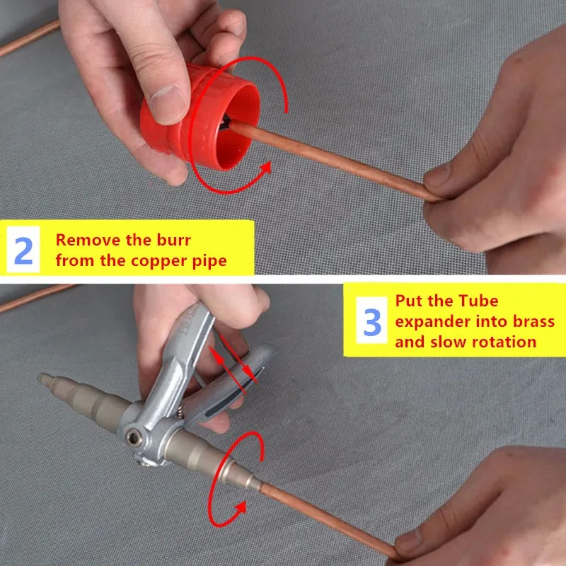 DWZ 1pc New Copper Pipe Tube Expander Air Conditioner Refrigerant Hand Swagging Tool