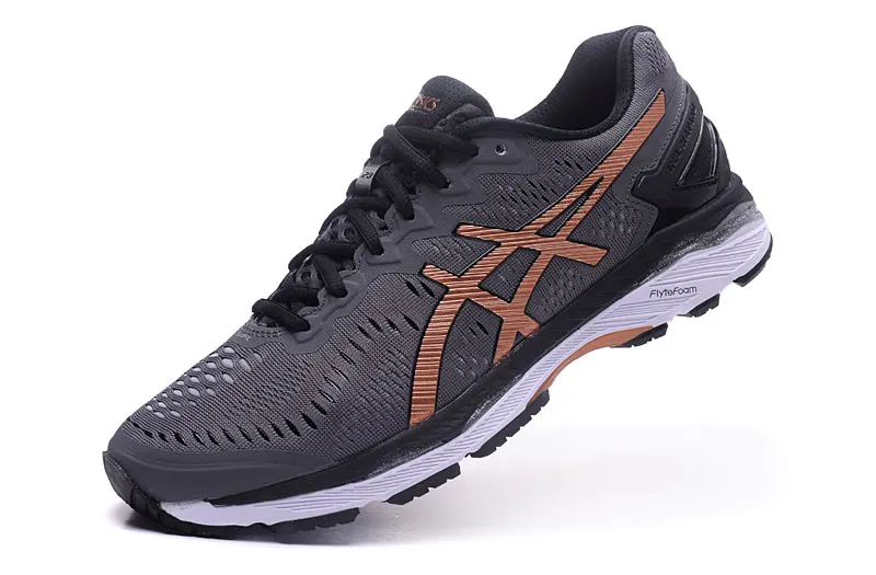 Новые ASICS GEL-KAYANO 23 T646N Мужская Спортивная обувь Кроссовки Удобная уличная спортивная обувь