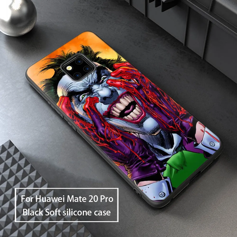 Мягкий Силиконовый ТПУ чехол joker для huawei mate 20 Pro Чехол Стиль чехол для huawei mate 20 Pro Чехол - Цвет: 25