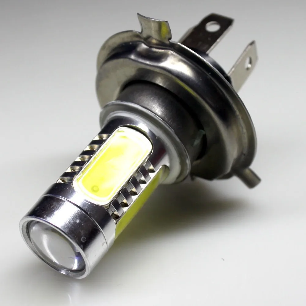 4 шт./лот супер яркий 7,5 W H4 светодиодный тормоза поворота Стоп-сигнал задние противотуманные лампочки лампы для авто DC12V-24V