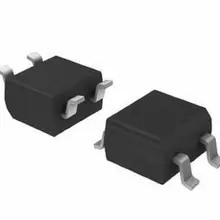 100 шт./лот диод лапками углублением SOP-4 MB6S 0.5A 600V Миниатюрный диодный мост выпрямителя