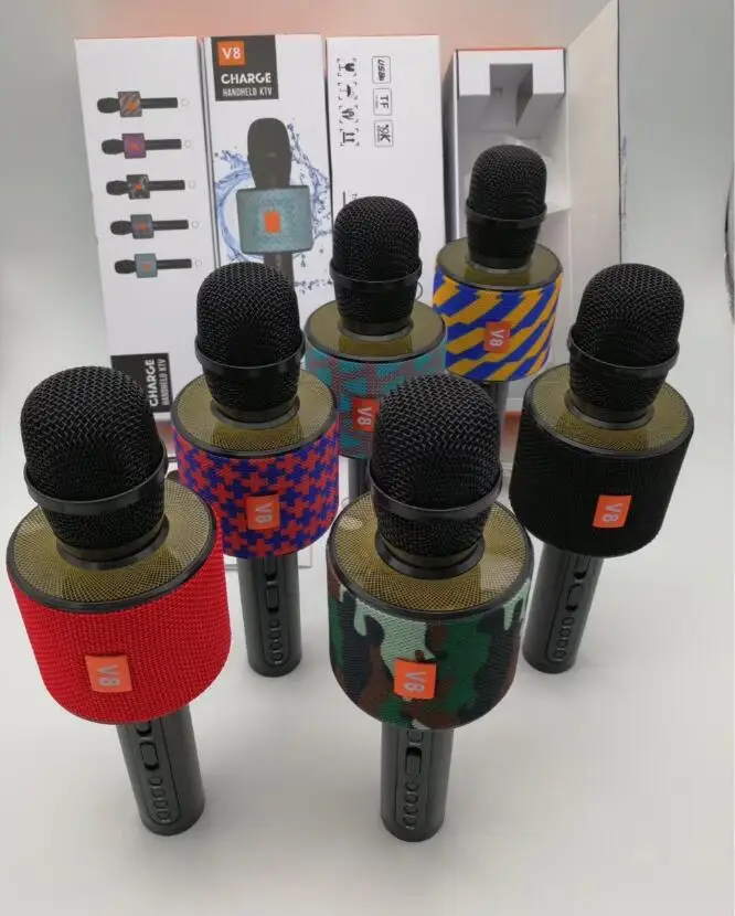Kaoshi Cloth Microphone Mobile Karaoke Artifact Wireless Bluetooth Audio KTV | Электроника