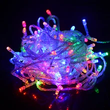 10M Waterproof 110V 220V 100 LED String light Decor Holiday Outdoor Garden Lawn lamp Xmas Tree Party Wedding Landscape lighting