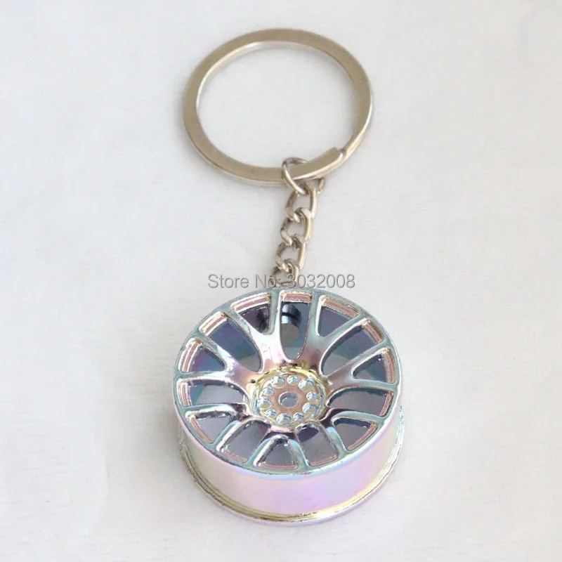 

Waist jewelry wheel men and women pendant retro small lanyard car key chain creative gold