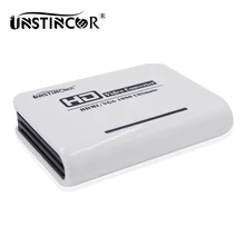 HDMI to VGA Converter Adapter Box HDMI to VGA with Audio output for TV/Monitor