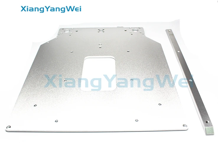 

Free shipping Ultimaker 2 UM2 Z Table Base Plate platform bracket supporting aluminum heated hot bed plate 3D printer parts