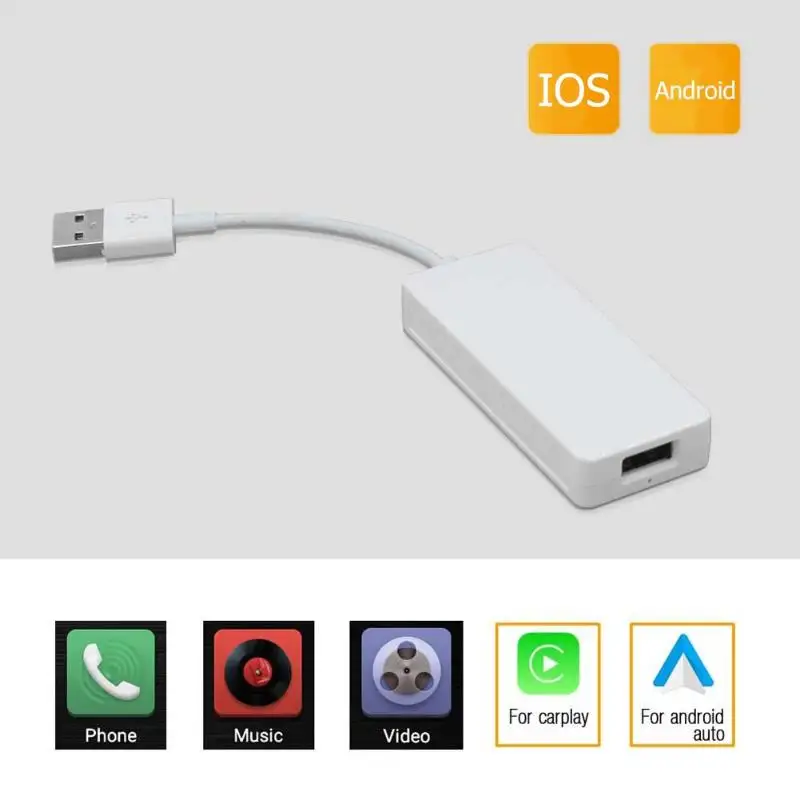 

Car USB Carplay Dongle Mobile Interconnection Box Navigation Locomotive for Android Navigation Touch Screen Multi-media Player