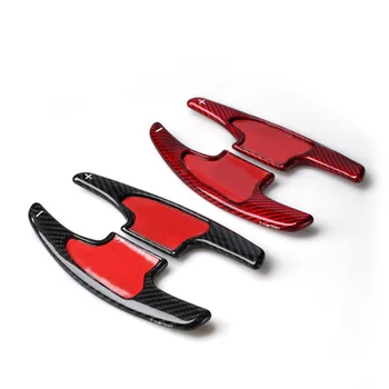 

2pc Carbon Fiber Steering Wheel Shift Paddle Shifter extension for Honda Fit(2018) Vezel(2017) XRV Auto Car styling