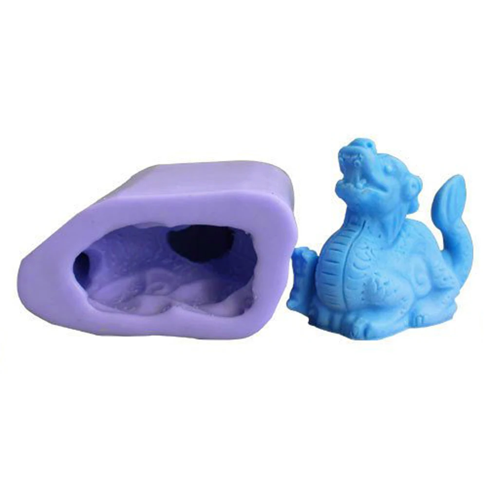 

China Dragon Craft Art Silicone Soap mold Craft Molds DIY Handmade soap molds