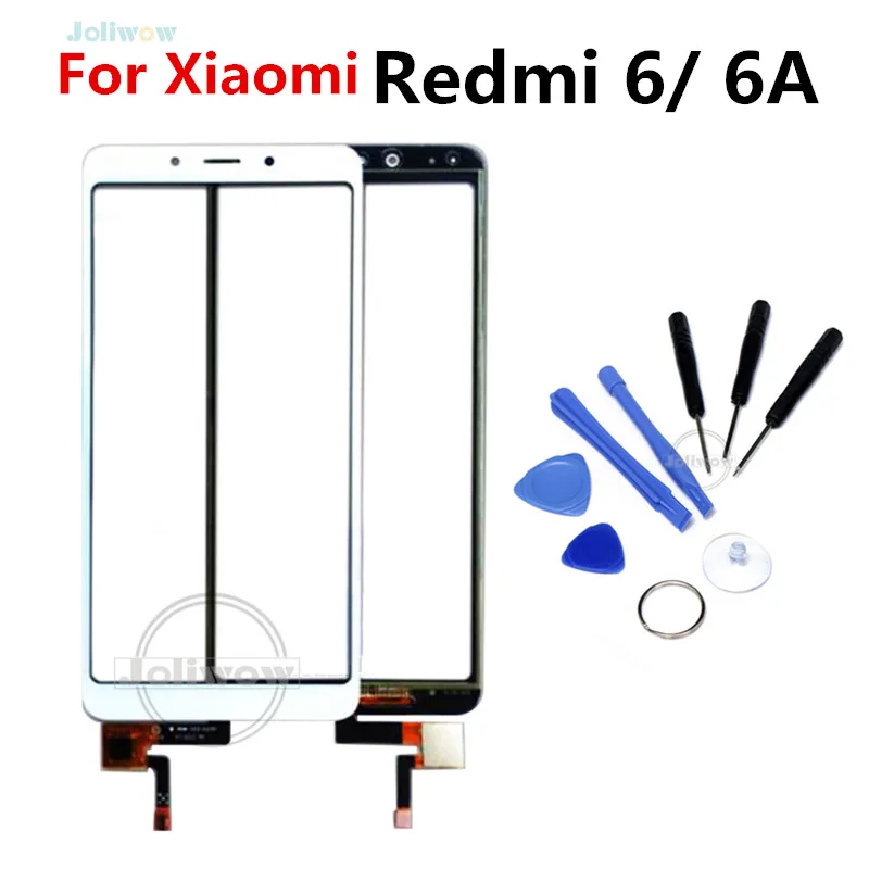 5.45&quot For Xiaomi Redmi 6 6A Touch Panel Screen Touchscreen Front Cover Glass Digitizer Parts Repair | Мобильные телефоны и