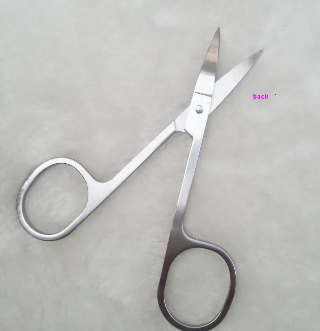 Suave Bonitas Profissional Cutícula Manicure Pedicure Unhas Tesoura Curva Sobrancelha Nariz Pestana ! 300 Pcs 3 Pedicure Unhas Tesoura Curva, sobrancelha, Nariz, Tesoura pestana, frete grátis!