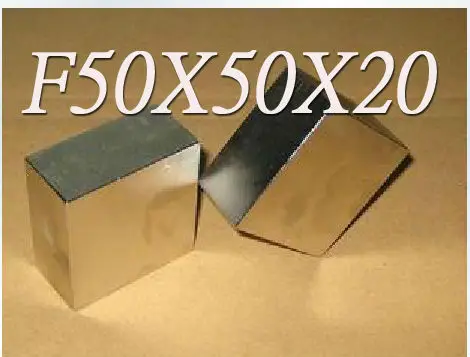 

50*50*20 N35 Magnets 50x50x20 mm Craft Model Powerful Strong Rare Earth NdFeB Block Magnet Neodymium magnets