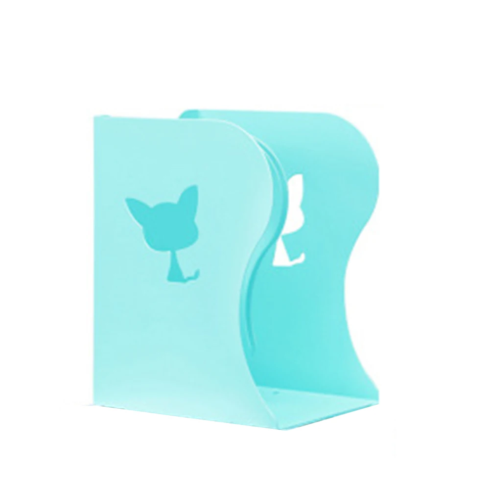 

Documents Heavy Duty Rack Shelves Expanding Holder Hollow Out Stand Desktop School File Divider Foldable Organizer Book End