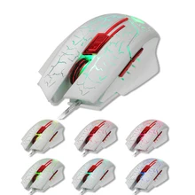 Профессиональная игровая мышь 6D 5500 dpi регулируемые проволочные оптические светодиодный компьютерные мыши USB кабель мышь для ноутбука ryzen