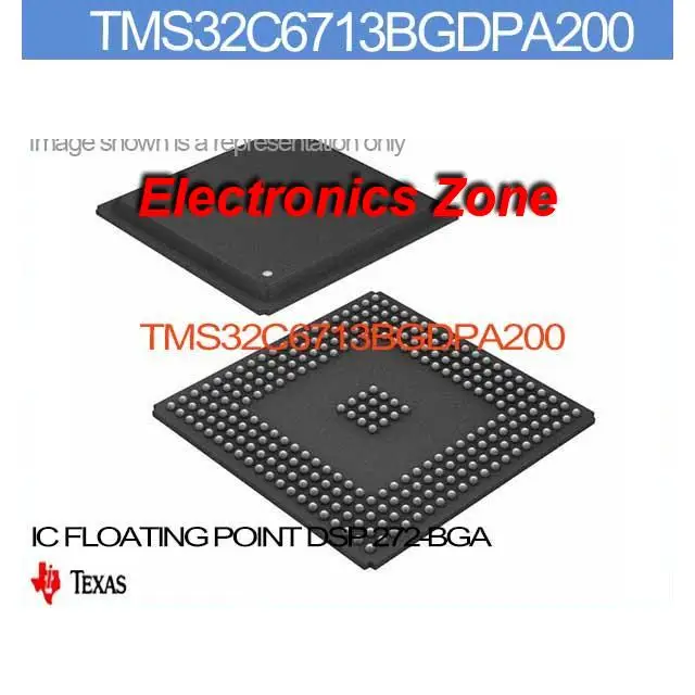 Tms32c6713bgdpa200 IC DSP de ponto flutuante 272 BGA TMS32C6713BGDPA200 ...