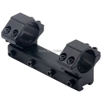

Low Profile 1" 25.4mm Scope Dovetail 11mm Rail Mounts Dual Rings for Laser Flashlight Torch Hunting Accessories