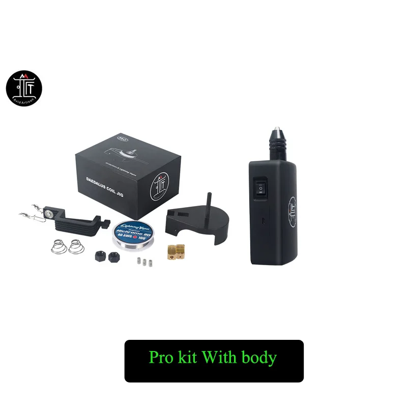 Ceny Oryginalny Avidartisan Daedalus cewka narzędzie do majsterkowania Daedalus pro zestaw Diy RDA RDTA zbiornik budować Clapton drutu Vs cewki mistrz akcesoria