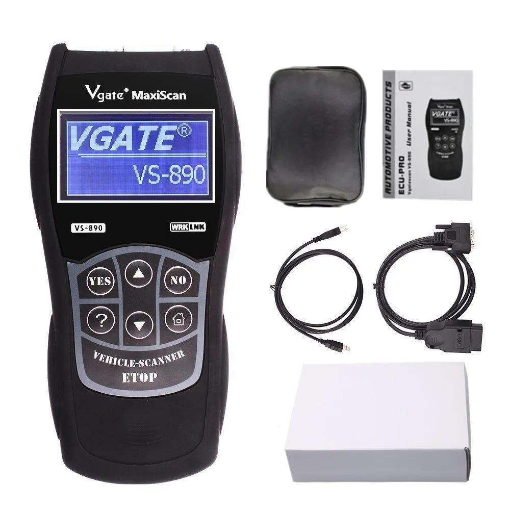 Цена за Последним Vgate VS890 VAS890 OBD2 Code Reader Сканер Автомобиля Диагностический Инструмент VGATE VS890 13 Языках Вариант Цена за Последним Vgate VS890 VAS890 OBD2 Code Reader Сканер Автомобиля Диагностический Инструмент VGATE VS890 13 Языках Вариант