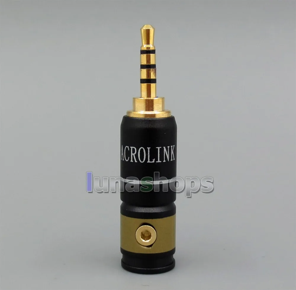 

LN005558 Acorlink 2.5mm 4poles TRRS Male Plug DIY adapter For The Astell & Kern AK380 AK240 AK100i II AK70
