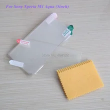1000 шт./лот ультра-Ясно Защитная пленка для sony Xperia M4 Aqua телефон Экран протектор по DHL FedEx