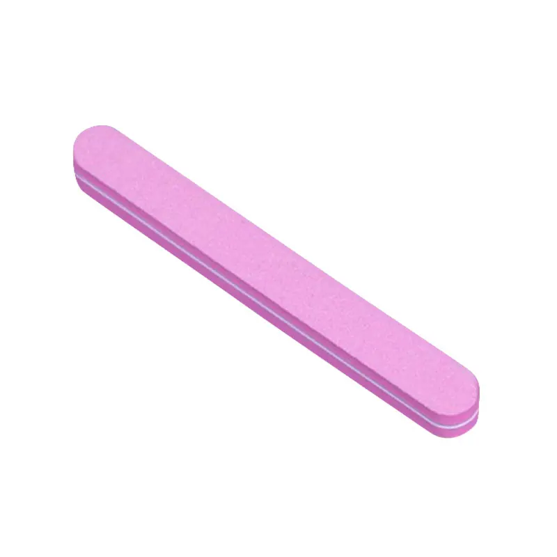 Belen 1Pcs Pink Nail File Buffer Sanding Washable Manicure Tool Nail