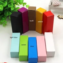 2*2*7,1 см крафт-бумаги лак для ногтей коробка для бутылочек, косметическая бумажная коробка, губная помада посылка бумажная коробка, изготовленные на заказ коробки губной помады