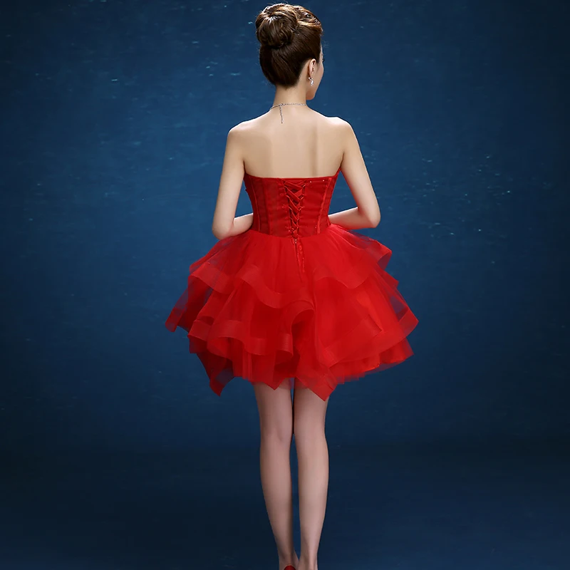 Suosikki Vestido de noiva strapless wine сексуальные коктейльные платья официальное вечернее мини