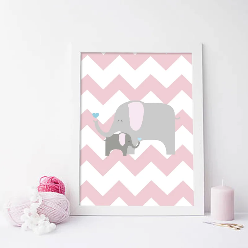 Canvas-Wall-Art-Decor-Poster-Nursery-Print-Elephant-Cartoon-Painting-Nordic-Kids-Decoration-Pictures-Baby-Girls (3)
