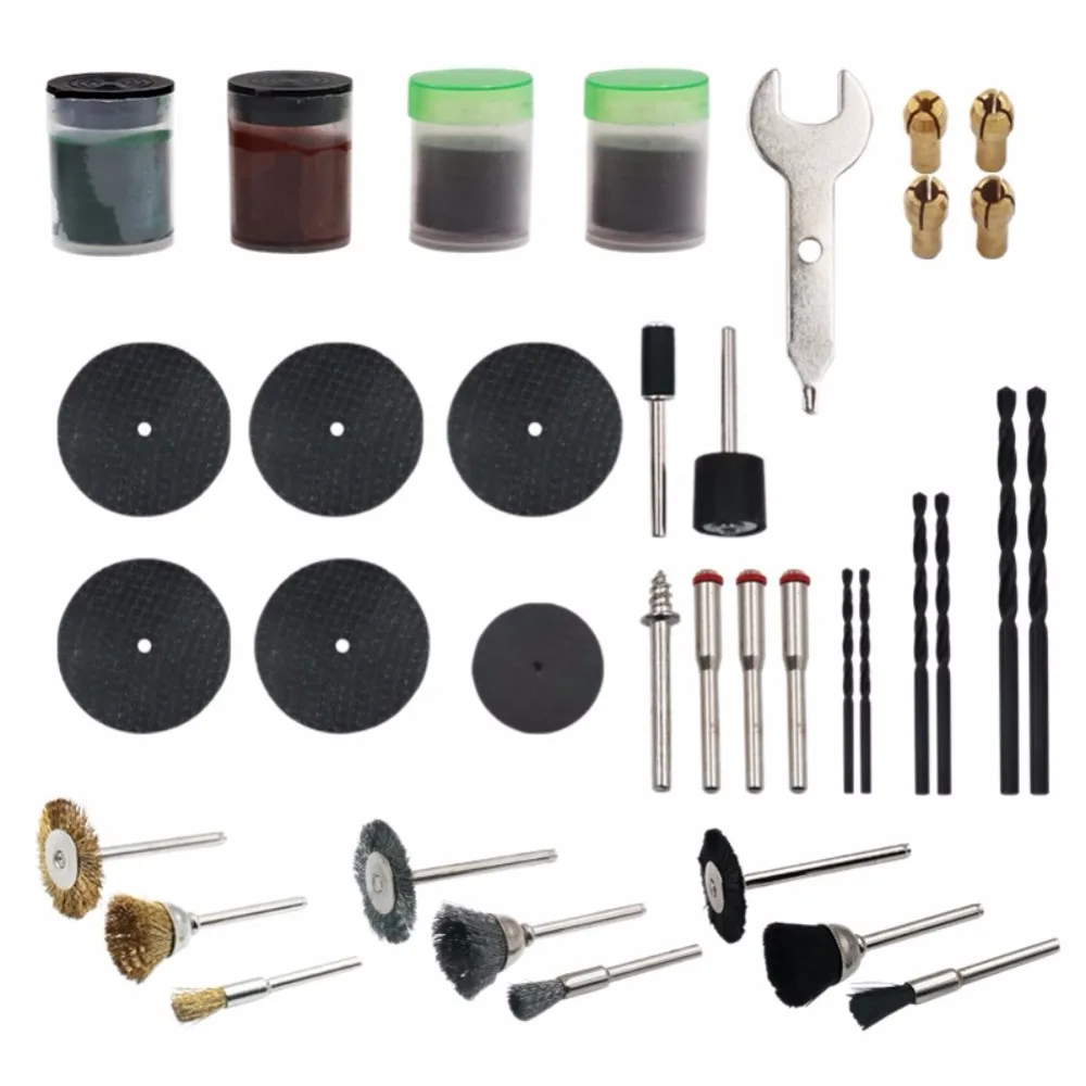 140 161pcs Polishing Polishing Abrasive Bit Set Mini Drill Rotary Tool