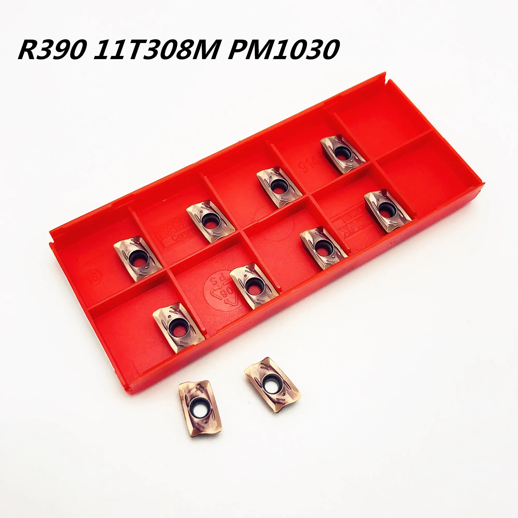 100pcs SANDVIK PM1025 R390-11T308M New carbide inserts Free Shipping