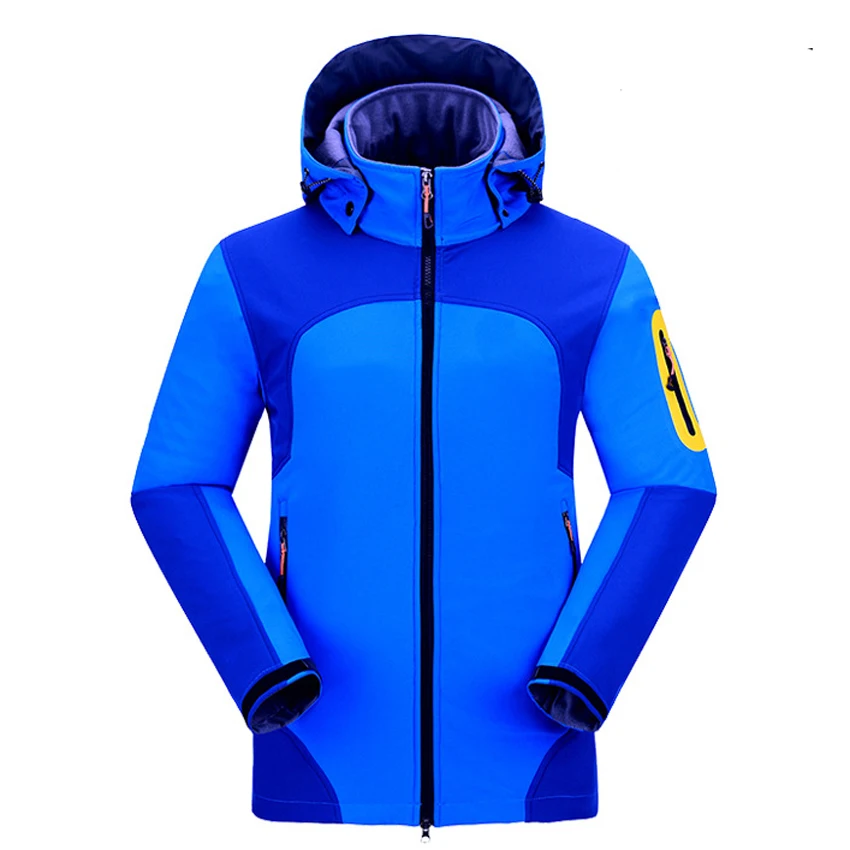 Mountainskin Мужская Осенняя флисовая водонепроницаемая куртка из флиса Спортивная