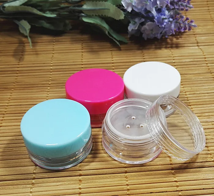 Buy 2g Colorful Empty Small Plastic Beauty Makeup Case