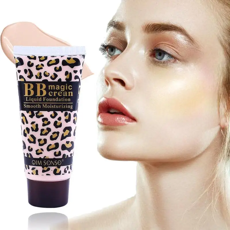 

Makeup Smooth Moisturizing Face Whitening Leopard Magic BB Cream Foundation Makeup Smooth BB Cream