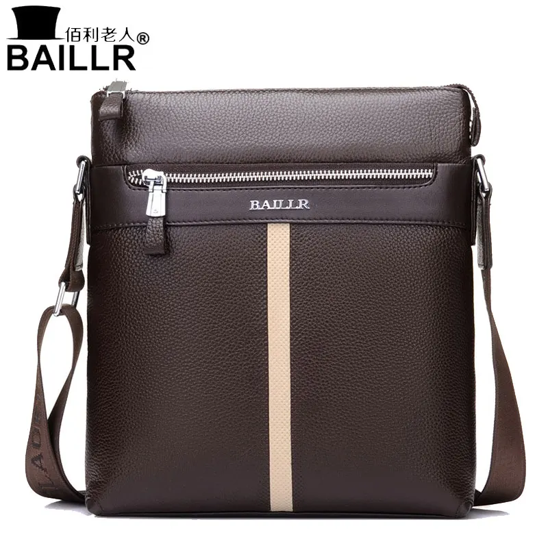 BAILLR 2018 new men's bag men's shoulder bag business casual Messenger