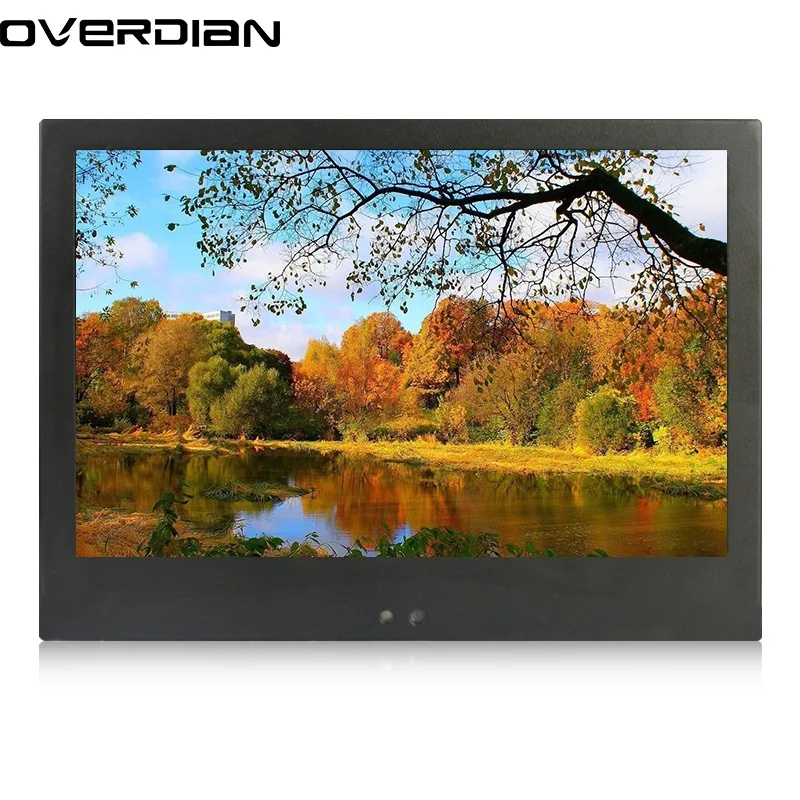 

10.1inch Industrial Control Lcd Monitor/Display VGA Interface Metal Shell Fixed Ear Installation 1280*800