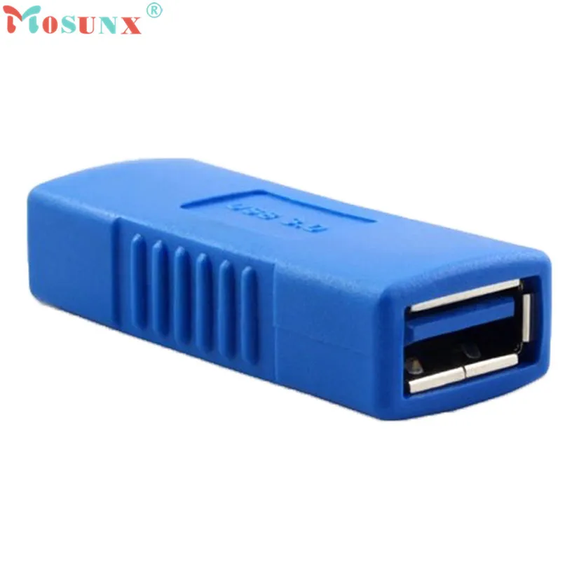 Factory price MOSUNX Hot Selling New USB 3.0 Type A Female To Adapter Coupler Gender Changer Connector Drop Shipping|gender changer|female adapterusb